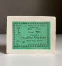 Landhandel Mustad-Best Kirby kroker nr 1/0 kval 7131 i original eske - O. Mustad & Sön Oslo Norge 1960 tallet thumbnail