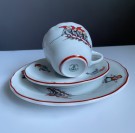 Juledekor Nisseservice kaffekuvert - PP Porsgrund Porselen Norway 1995 thumbnail