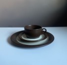 Pompeii håndlaget kaffeservice i glasert steingods 457 - Rolf Frøyland FIGGJO Norway Norge 1970 tallet thumbnail