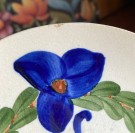 Freia antikk reklame veggplatte plett fat skål i fajanse keramikkleire Aluminia Copenhagen Denmark 1909 thumbnail