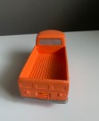 TOMTE bil oransje Volkswagen VW pickup truck vinylgummi modellbil nr 756 1:30 - Lærdal Stavanger Norway 1960/ 70 tallet thumbnail