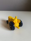 TOMTE bil gul tractor trailer modell nr 19/ 20 - Lærdal Stavanger Norway 1960/ 70 tallet thumbnail