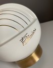 Tidstypisk Funkis bordlampe i porselen - Italia 1980 tallet thumbnail