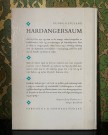 Hol- og svartsaum Hardangersøm - Gudrun Stuland Fabritius & sønners Forlag Oslo 1966 thumbnail