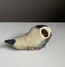 Glasert steingods/ keramikkfigur fugl Fossekall - Kåre Berven Fjeldsaa Stavanger Flint/ Figgjo Norge 1950/ 60 tallet thumbnail
