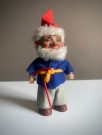 Julepynt/ kitsch dekor nisse/ gnom/ dverg plastfigur - 1950/ 60 tallet Tyskland  thumbnail