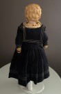 Antikk Parian Fashion bisquit porselens dukke H29 cm - 1880 tallet thumbnail