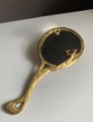 Jugendstil håndspeil i messing thumbnail
