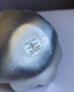 PERLETINN lysestake og beger - Oslo Metallvarefabrikk A.S Norge 1970 tallet thumbnail