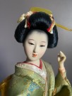 Å Geisha meg så flott hun er....porselens dukke thumbnail