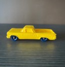 TOMTE bil gul Chevrolet pick up modell 750/ 14 - Lærdal Stavanger Norge Norway 1960 tallet thumbnail
