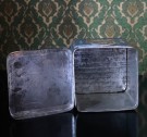 Landhandel antikk kaffe blikkboks - AND. MATTSSON Kafferosteri Falun Sverige 1900 tallet thumbnail