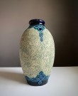 Art Deco Jugend AMPHORA antikk vase i glasert stengods/ keramikk - Czecho-Slovakia Tsjekkoslovakia 1900- 1920 tallet thumbnail