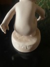 Arbejdslyst kunstfigur i lys leirgods/ keramikk (889)- Adda Bonfils IPSENS ENKE Denmark 1920/ 30 tallet thumbnail