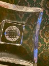 The Days Collection Sunday Dish/ golf skål i transparent kunstglass - Bertil Vallien Kosta Boda Sweden Sverige 1999 thumbnail