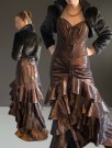 Sort bolero/