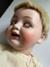 Antikk sovedukke i biscuit porselen 45 cm - FRANZ SCHMIDT & CO Tyskland 1910/ 20 tallet thumbnail