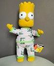 The Simpsons Bart in PJs polyester samlefigur - RUSS 20TH Century Film Corps 2005 thumbnail
