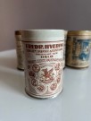 Landhandel ubrukt tekstilfarge - FREDR. HVEDING OSLO Fabrikmærke Norge 1900 tallet thumbnail