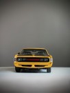 Sunfire Yellow Chrysler Charger 1971- 78 Die Cast modellbil 1:18 - AUTOart China 2000 tallet thumbnail