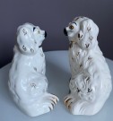 Beswick hundefigurer i porselen - England, 1950 tallet thumbnail