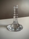 Outline lysetake i klart glass H16,5 cm - Maria Berntsen Holmegaard Danmark 2006 thumbnail