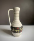 Keramikk vase med hank (1505-23) - West Germany 1960/ 70 tallet thumbnail