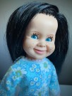 Tjorven Ratti vinyl dukke (30) H27 cm - S.P.A MATTEL Italy 1960 tallet thumbnail