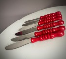 Ubrukt fruktkniver i eske - 1970/80 tallet thumbnail