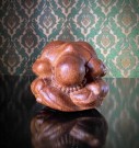 Gråtende Weeping Buddha håndlaget Asiatisk figur/ skulptur i edeltre thumbnail