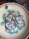 Egersunds Fayancefabriks C.o A/S 1846-1946 jubileums skål tallerken fajanse Egersund Norge thumbnail