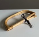 Håndarbeid veskehåndtak i ubehandlet bambus thumbnail