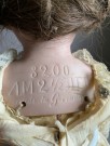 Antikk sovedukke bisquit porselen (3200) H46 cm - ARMAND MARSEILLE Tyskland 1900 tallet thumbnail