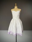 Hvit stroppløs kjole Str 40 - HERVE MARIAGE Paris 1980 tallet thumbnail