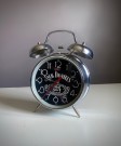 Jack Daniels old no 7 whisky - mekanisk alarm/ vekkerklokke  thumbnail