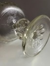 Stor skål med stett i pressglass -  Ząbkowice glassverk Polen 1960-tallet thumbnail