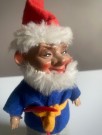 Julepynt/ kitsch dekor nisse/ gnom/ dverg plastfigur - 1950/ 60 tallet Tyskland  thumbnail
