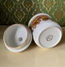 Folklore Turi-design sildekrukke med lokk - Turi Oliver FF Figgjo Flint Norway Norge 1970-tallet thumbnail