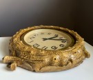 Antikk art nouveau veggklokke i Jugendstil - MIRA Swiss Made 1900 tallet thumbnail