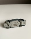 Metallic silver-blue Volkswagen sedan/ Saloon No.8 modell / lekebil - Budgie minatures England 1950/ 60 tallet thumbnail