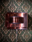 Brutalistisk kobber vegglampe/ lampett - Svend Aage Holm Sørensen Danmark 1960 tallet thumbnail