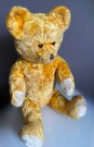 Stor Teddybjørn/ bamse H49 cm - 1950 tallet thumbnail