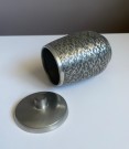 Sigarett beholder i tinn/ pewter - Gullsmed gravør Hagenberg Haugesund Norge 1970 tallet thumbnail