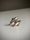 Delfin sølvring (925) thumbnail