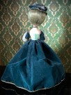 Bradley Big Eye cloth-faced  Faux-Bradley Kawaii doll dukke - Korea/ Japan 1970 tallet thumbnail
