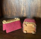 Lundby dukkehus møbler tilbehør 1:18 Salonggruppe lenestol og sofa 1950/60-tallet thumbnail