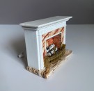 Lundby dukkehus møbler tilbehør 1:18 - Kamin/ Peis (5772) 1970/ 80 tallet thumbnail
