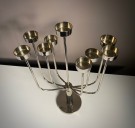 Habitat, 9-armet lysestake/ telysholder i stål thumbnail