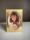 PATA ubrukt tidstypisk foto bordramme i messing/ metall - 1990 tallet thumbnail