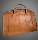 Bag/ reiseveske/ håndveske i kamelskinn thumbnail